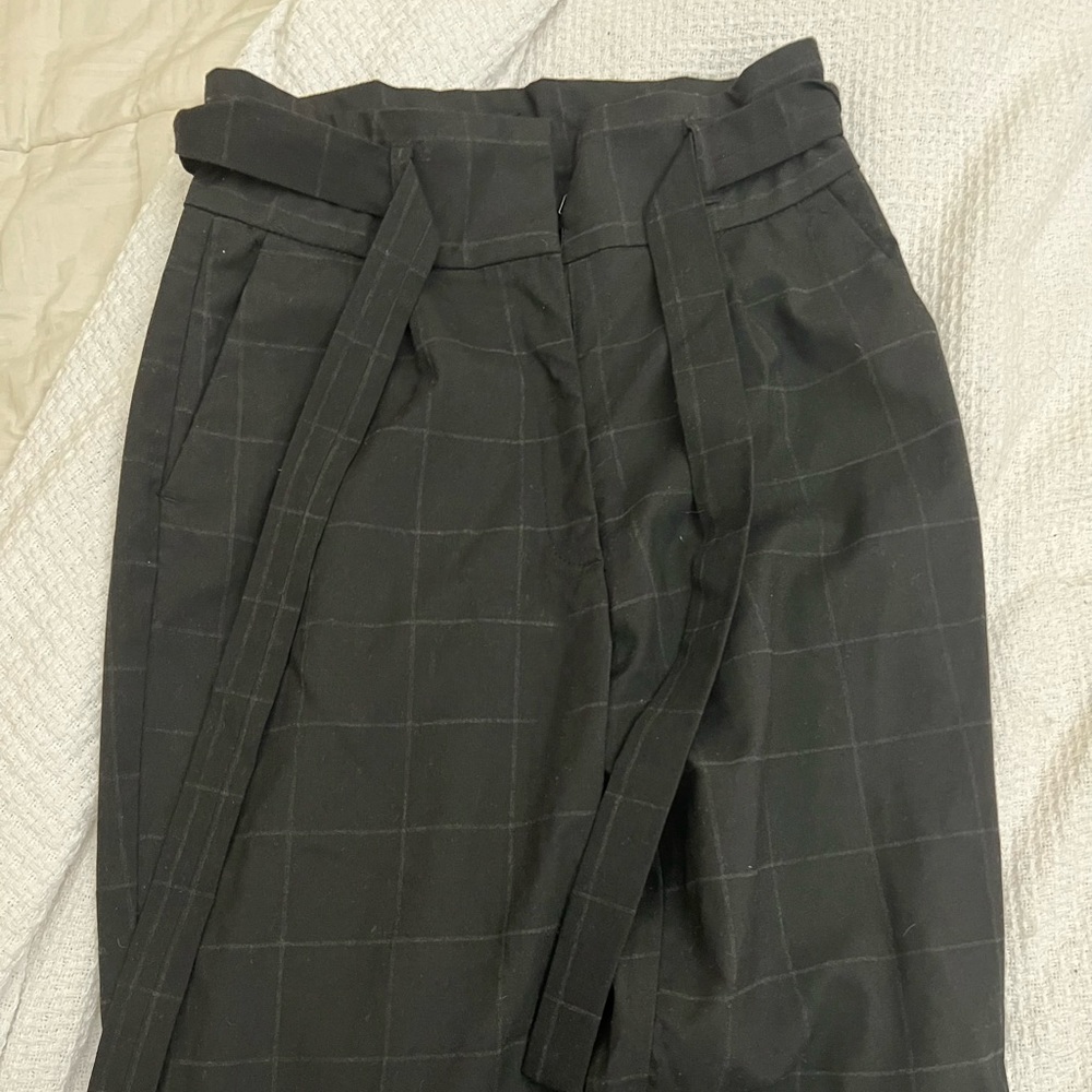 Dynamite black dress pants with a pattern design